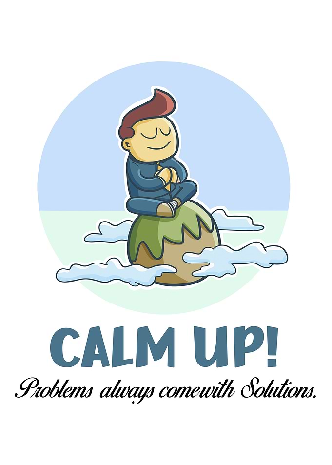 Calm up Wall Art