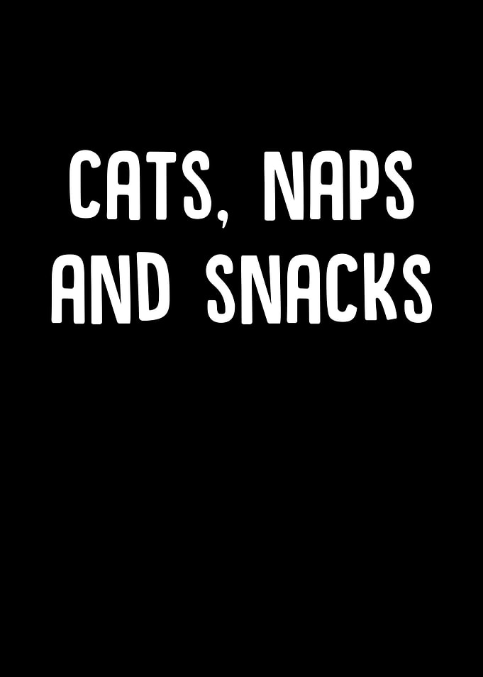 Cats Naps And Snacks