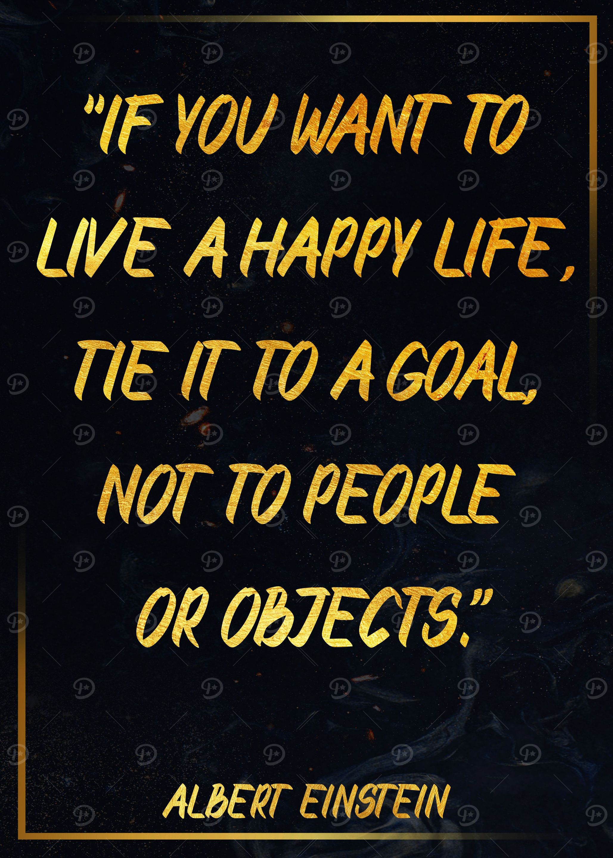 ALBERT EINSTEIN Golden