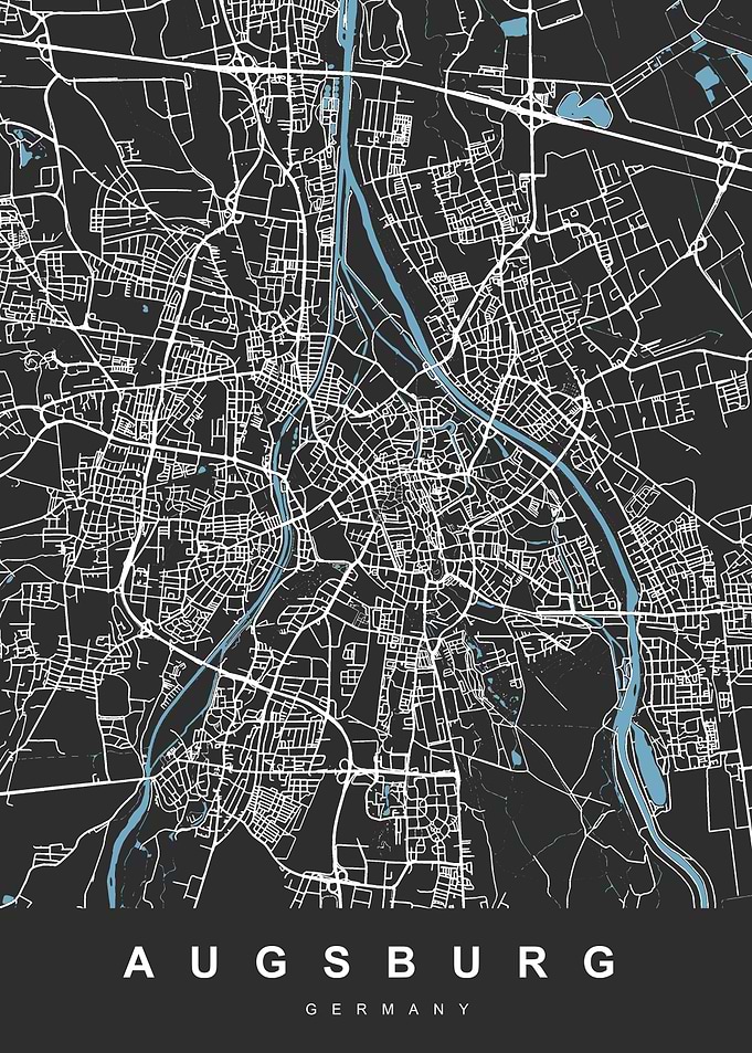 AUGSBURG City Map