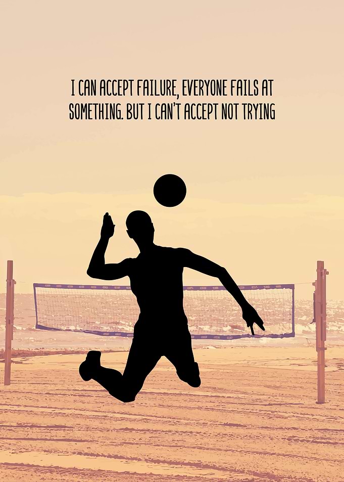 Volleyball Wall Art Decor