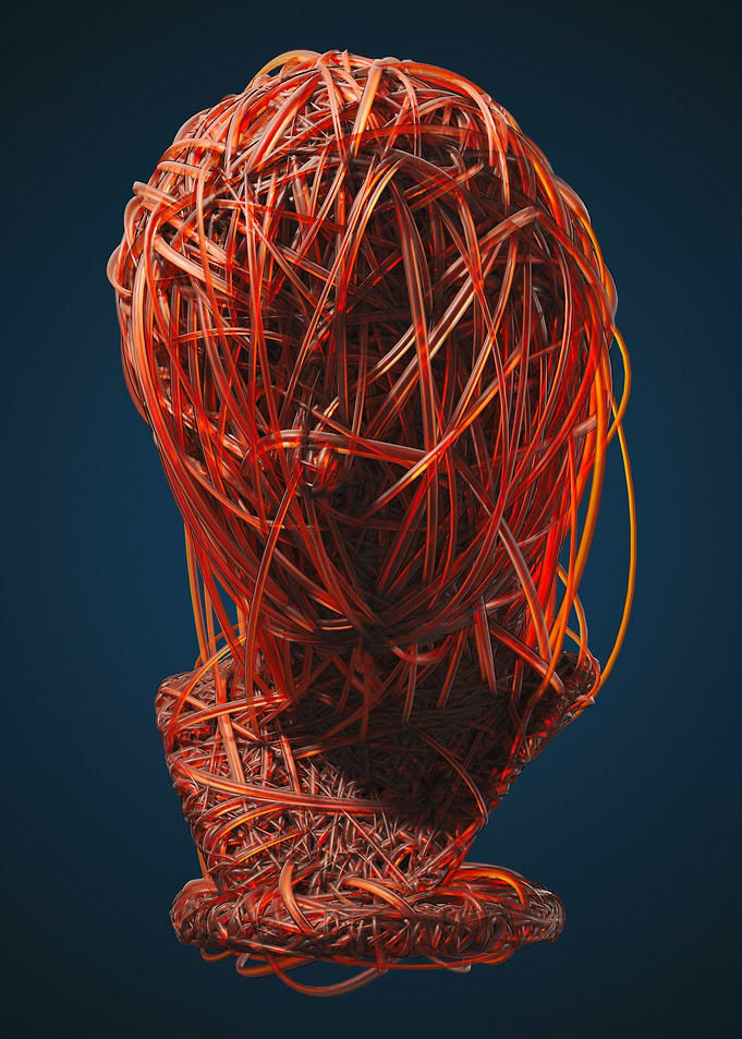 RED GLASSROPES
