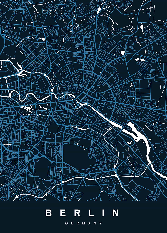 BERLIN City Map Germany