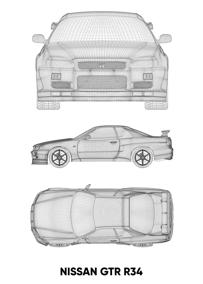 nissan gtr r34
