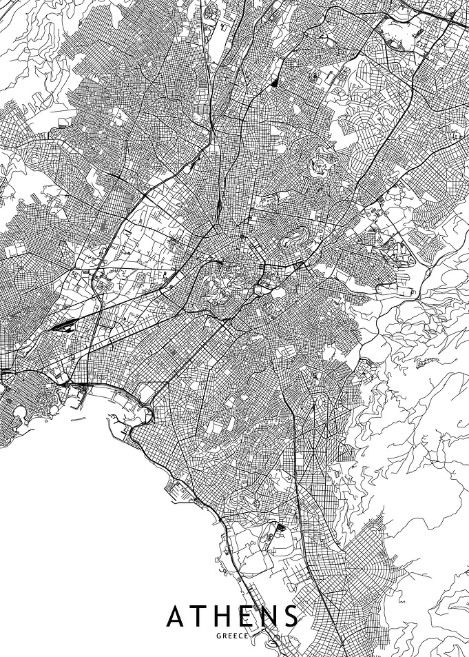 Athens Map