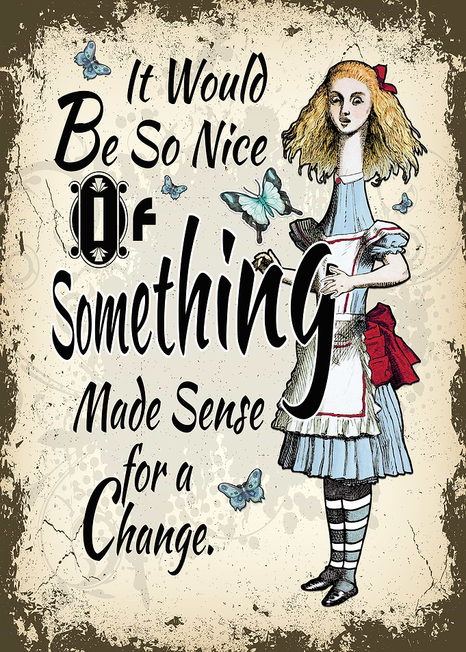 Alice in Wonderland Giant