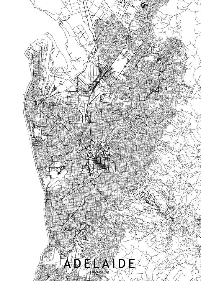 Adelaide Map