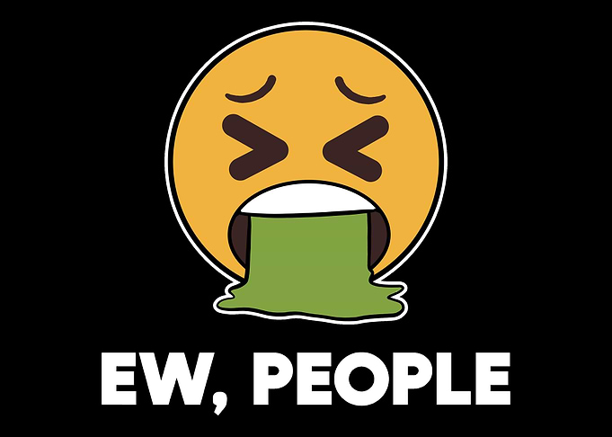 Vomit Emoji Anti Social an