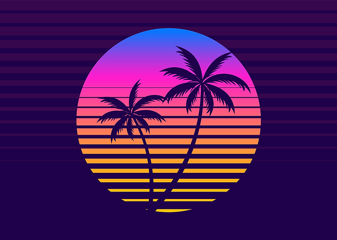 Palms minimalistic