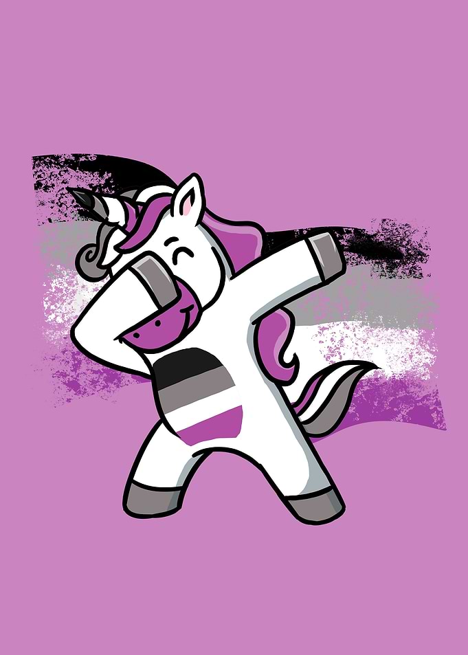 Asexual Pride Unicorn