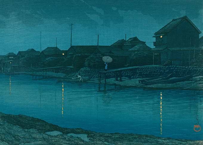 Omori Shore At Night