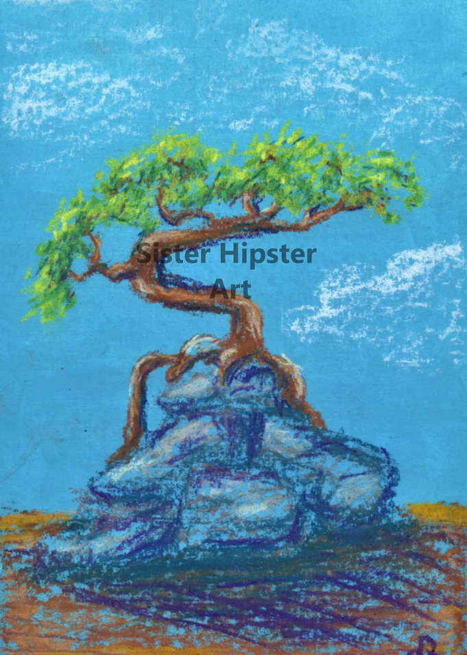 Blue Bonsai
