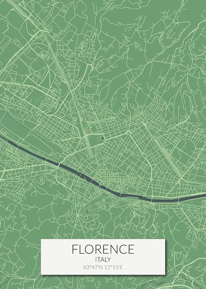 Florence Green Map