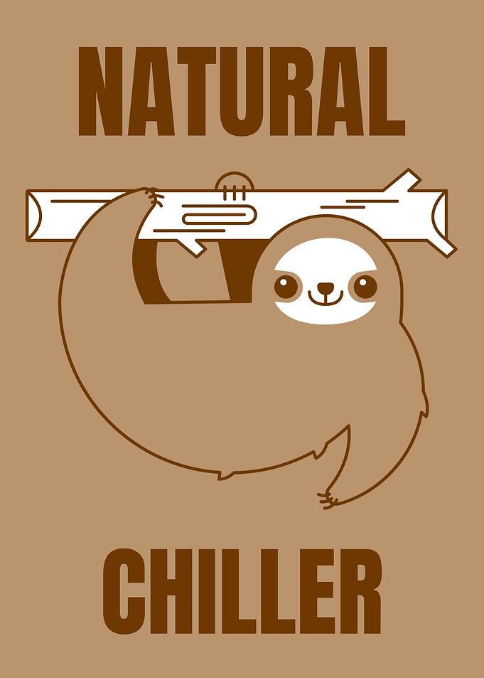 Funny Sloth Chiller