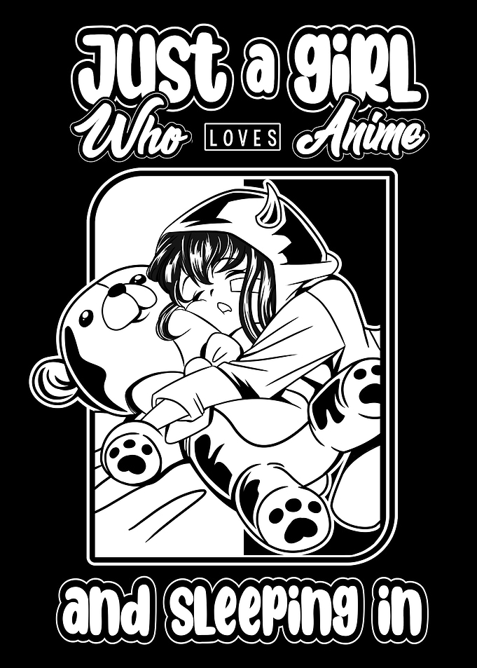Sleeping Anime Girl Otaku