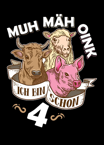 4 Geburtstag Bauernhof