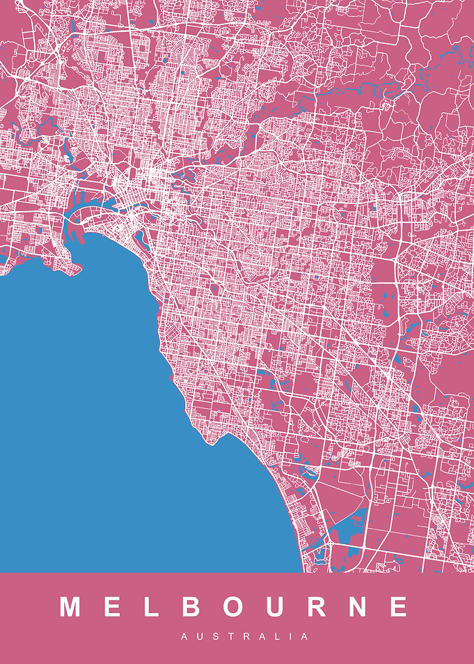 MELBOURNE Art Map
