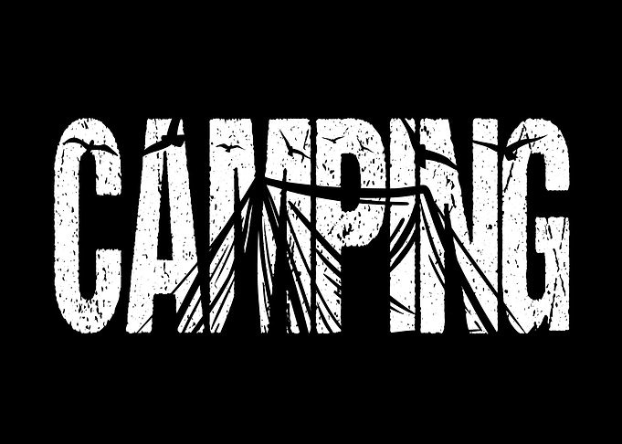 Campingzelt Camper Berge