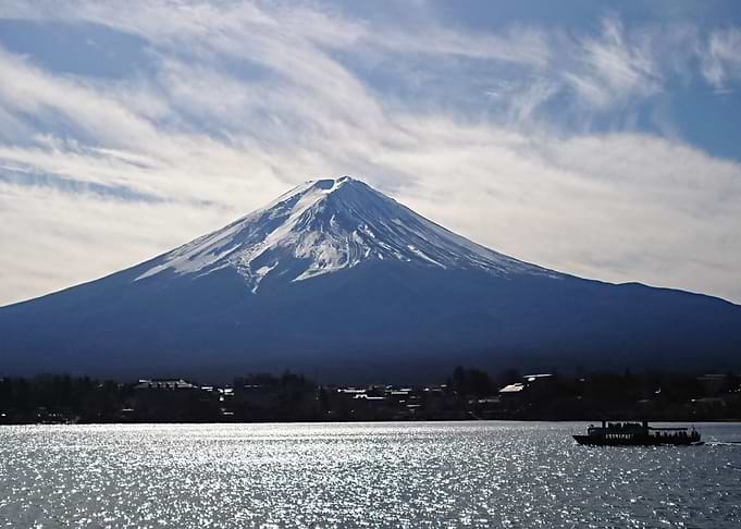 Mt Fuji picturesque