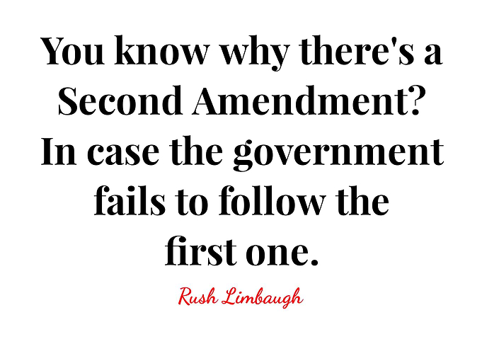 Rush Limbaugh Quote