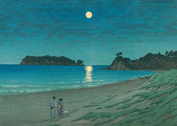 Moon Over Shichirigahama