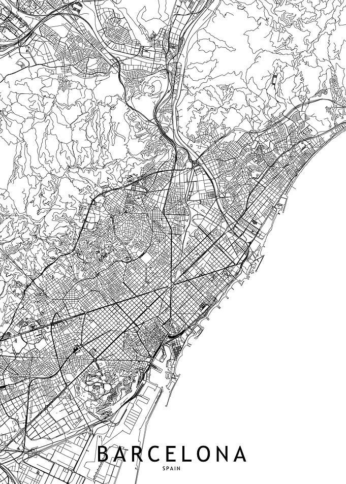 Barcelona Map