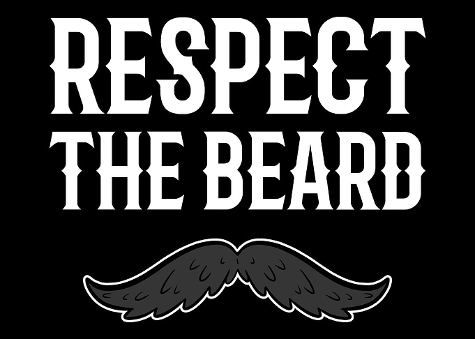 Respect the Beard Cool and