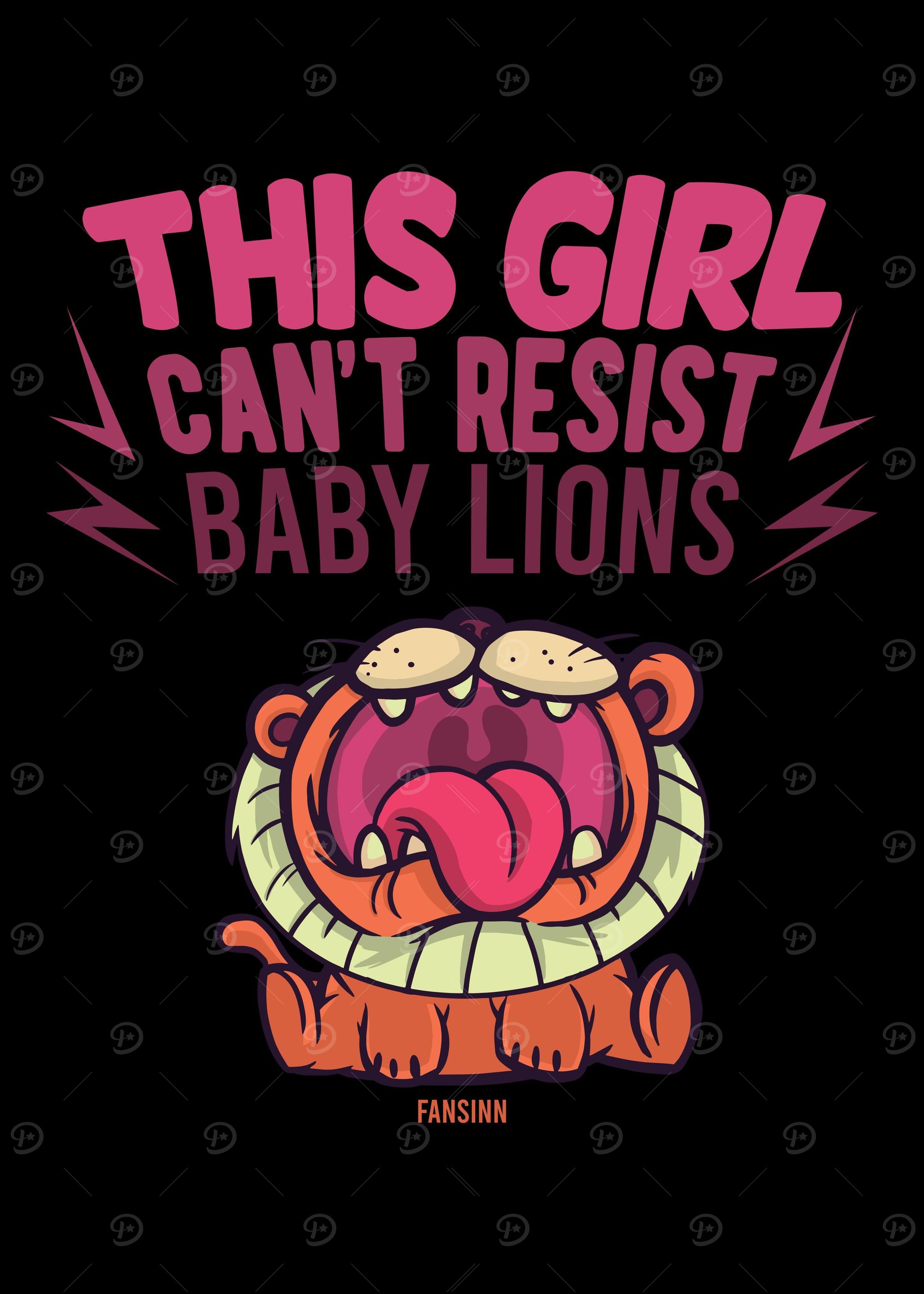 Baby Leo girl cat Tiger