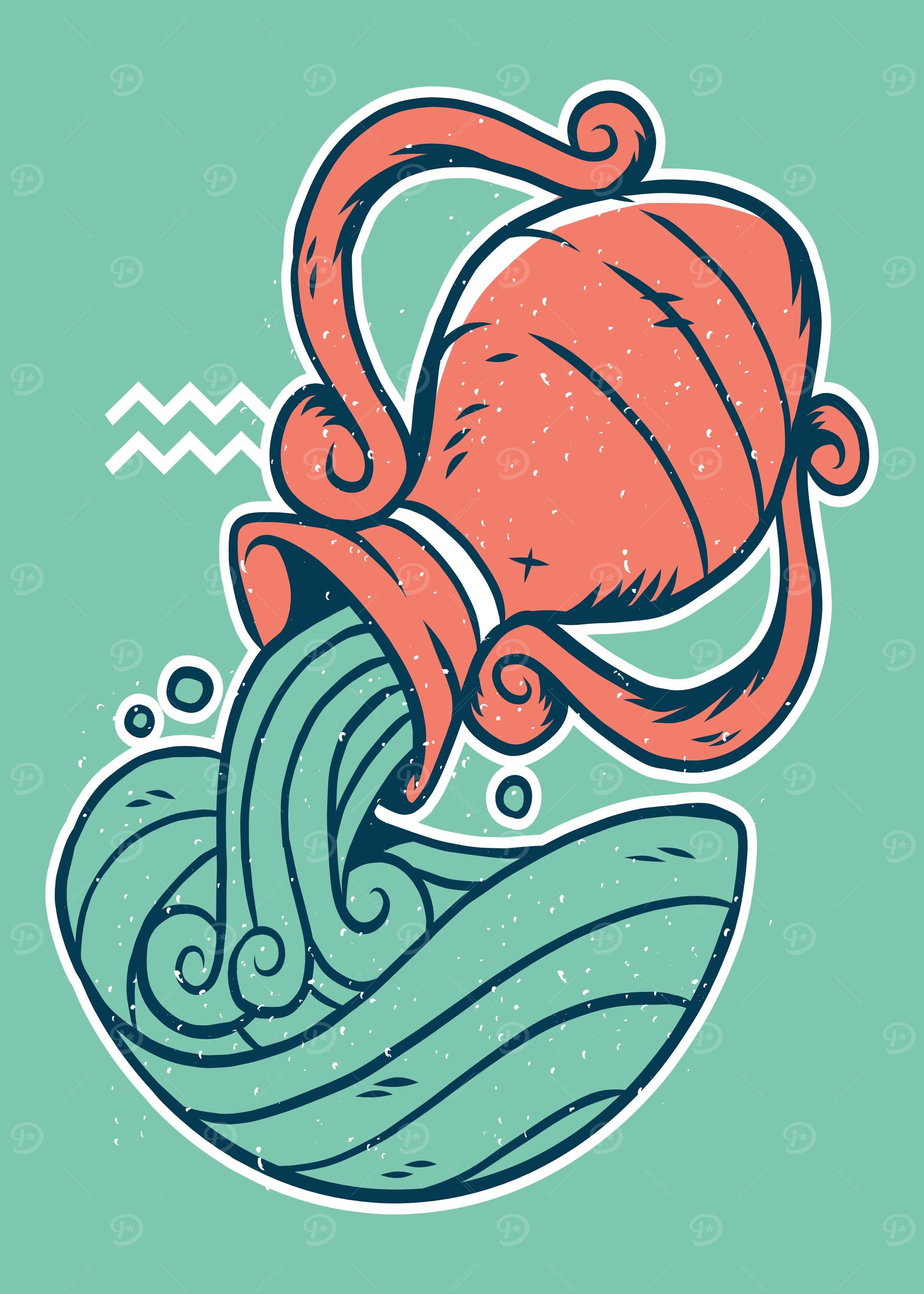 ZODIAC SIGN AQUARIUS