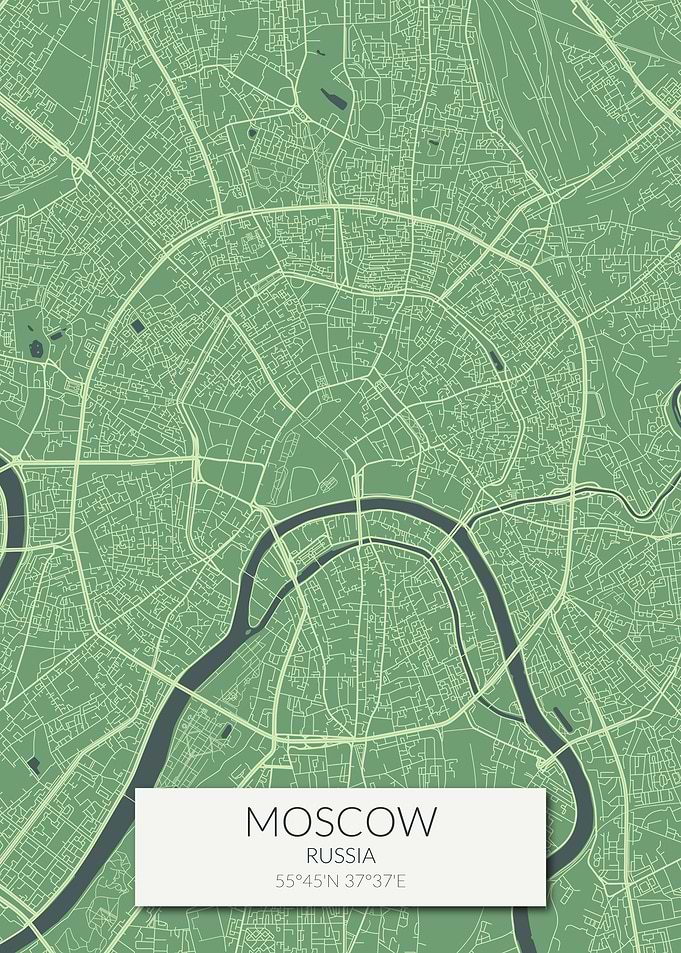 Moscow Green Map