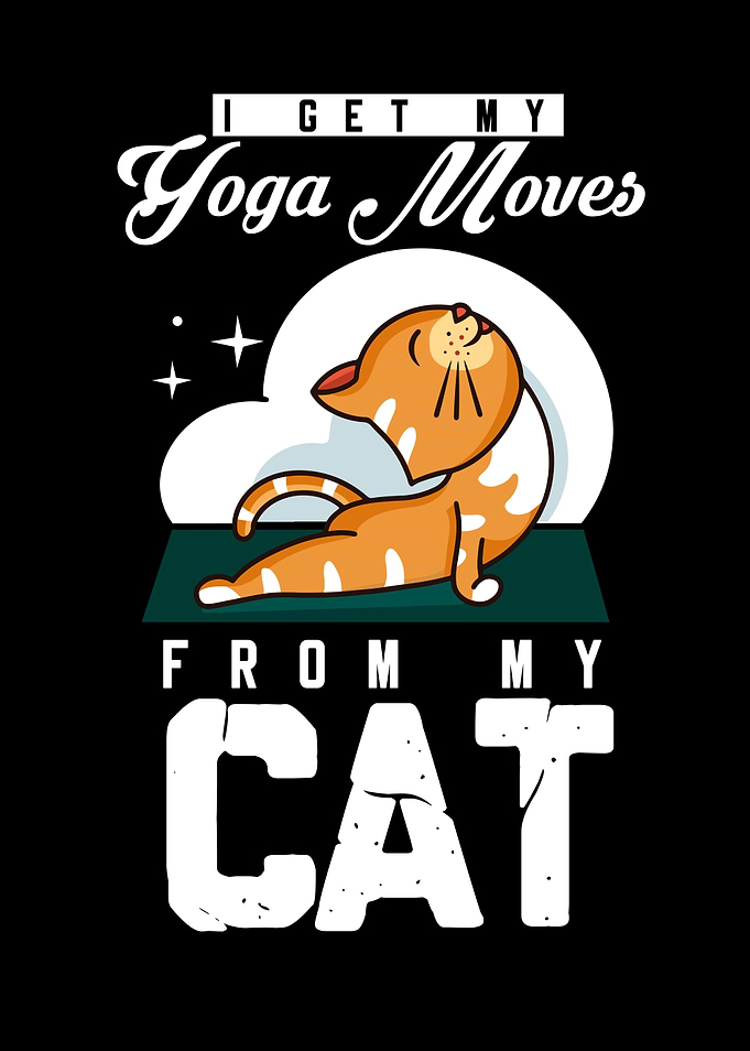 I Get My Yoga Moves From