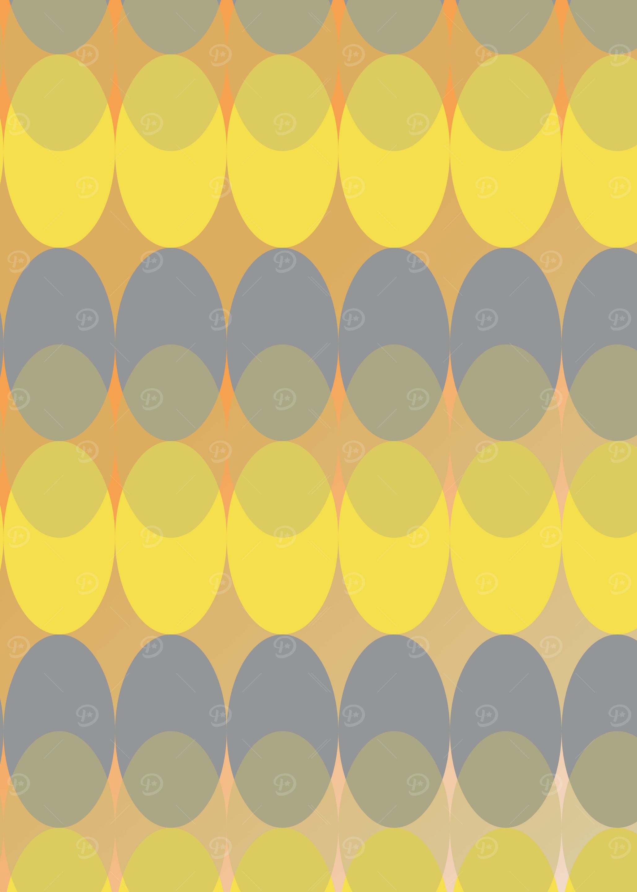 Geometric yellow + gray 9