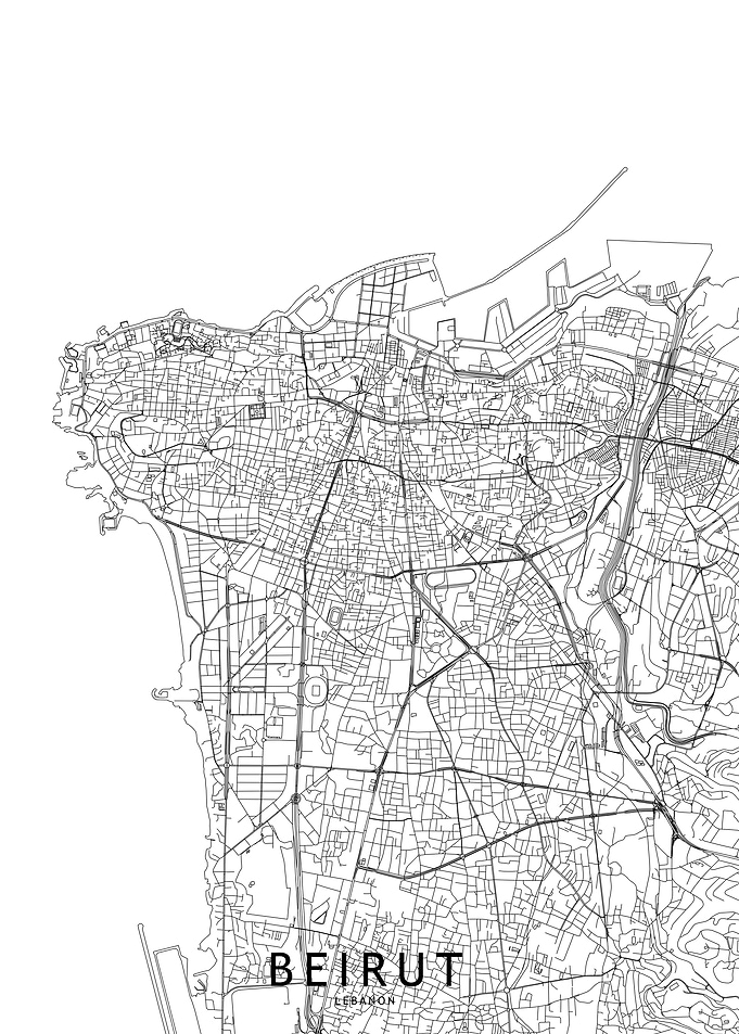 Beirut Map