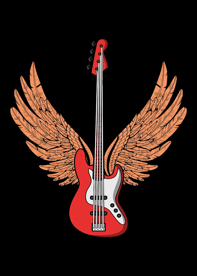 Bass Guitar Player Bassist