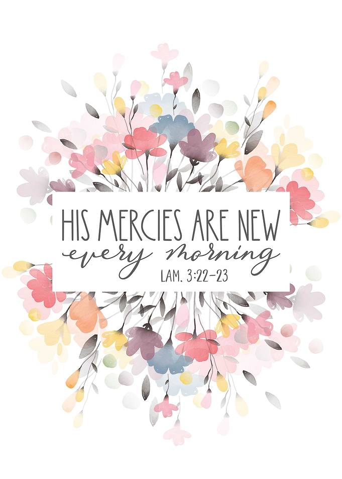 His Mercies are New