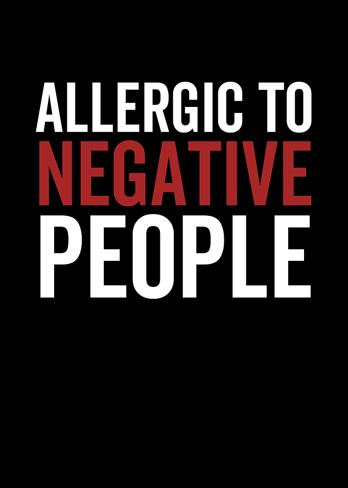 Allergic To Negative