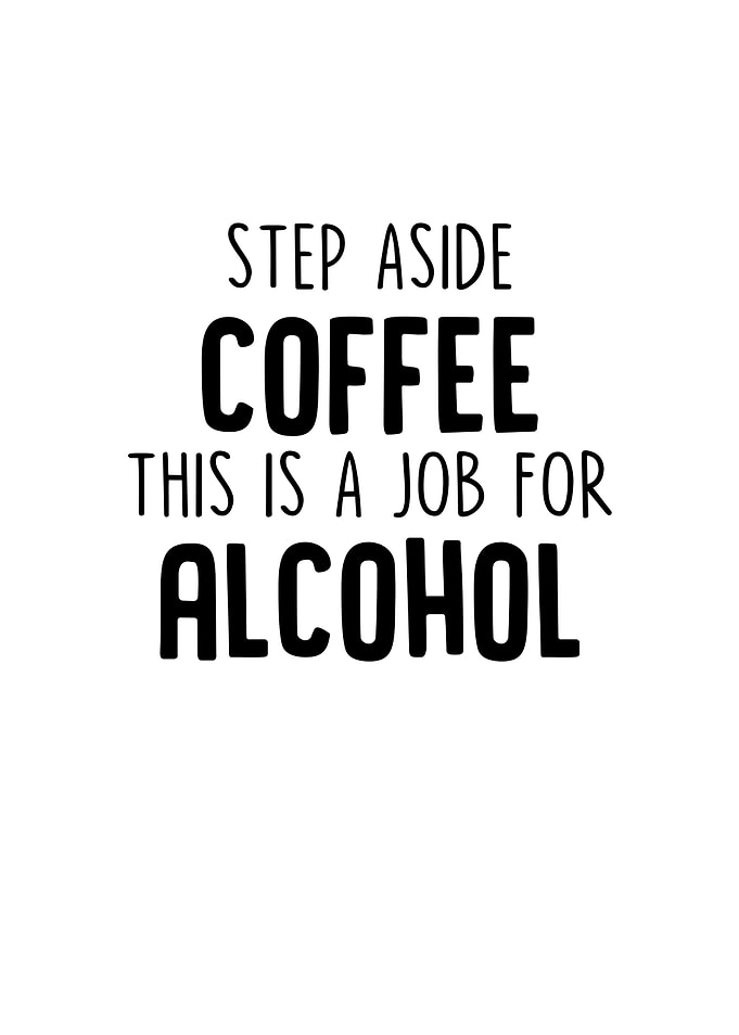 Step Aside Coffee This is