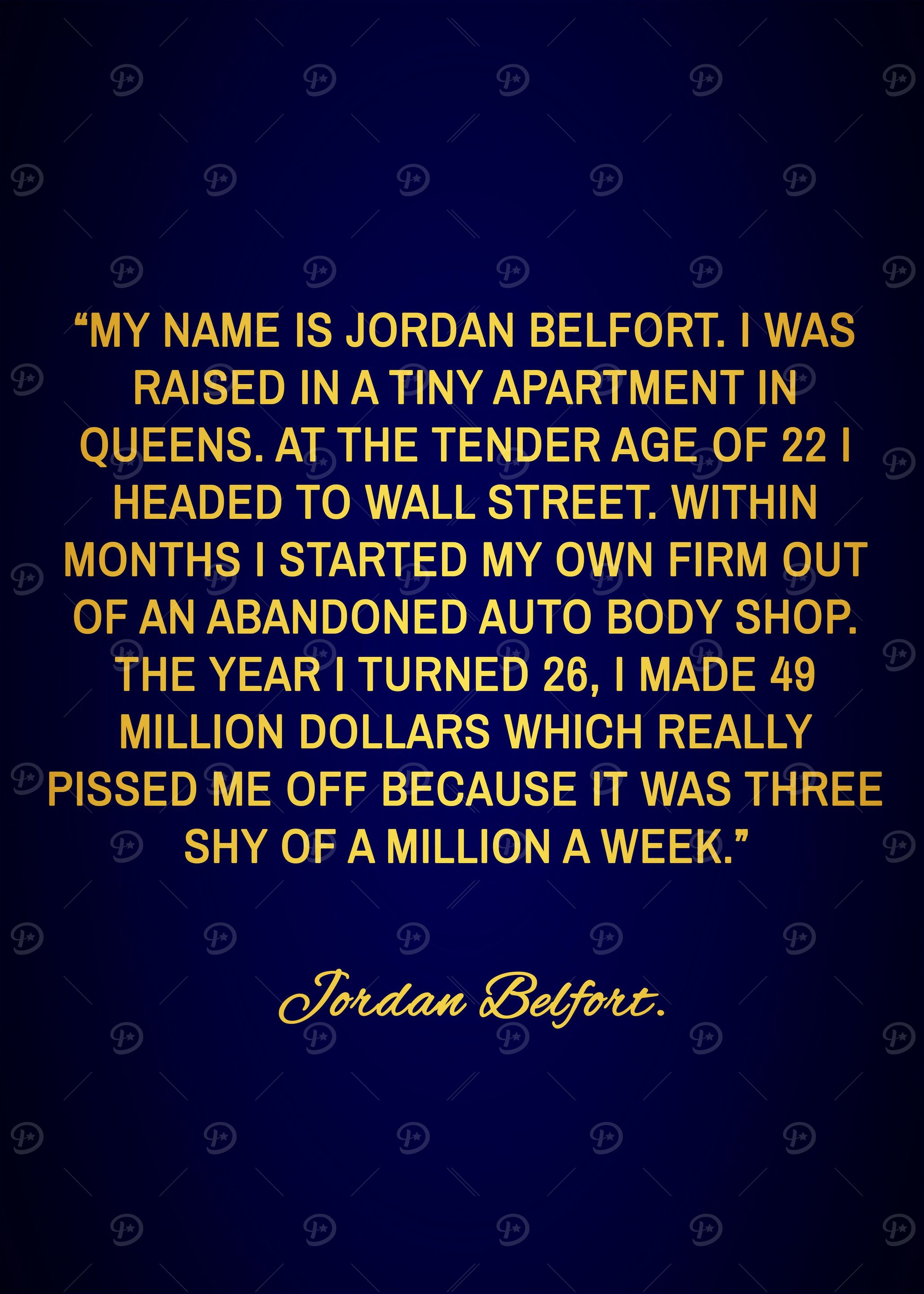 jordan belfort quotes