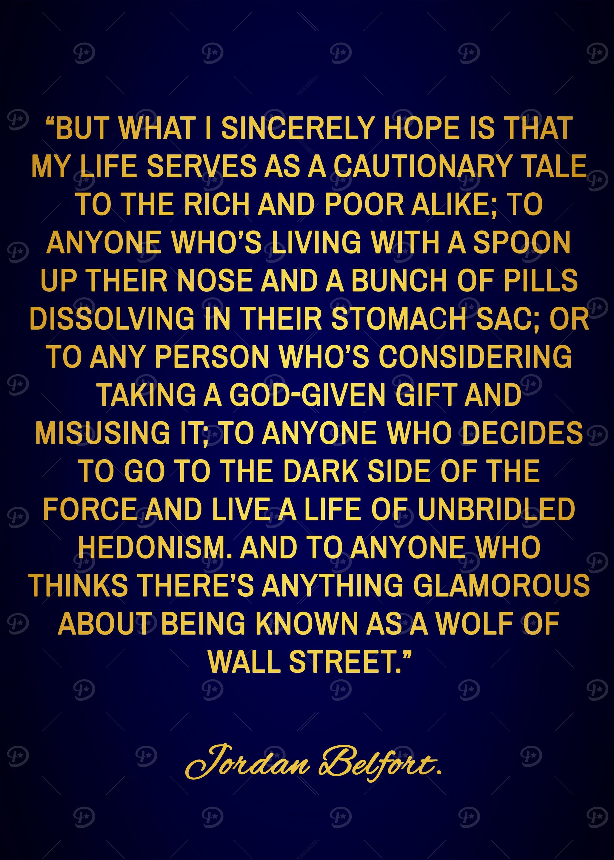 jordan belfort quotes