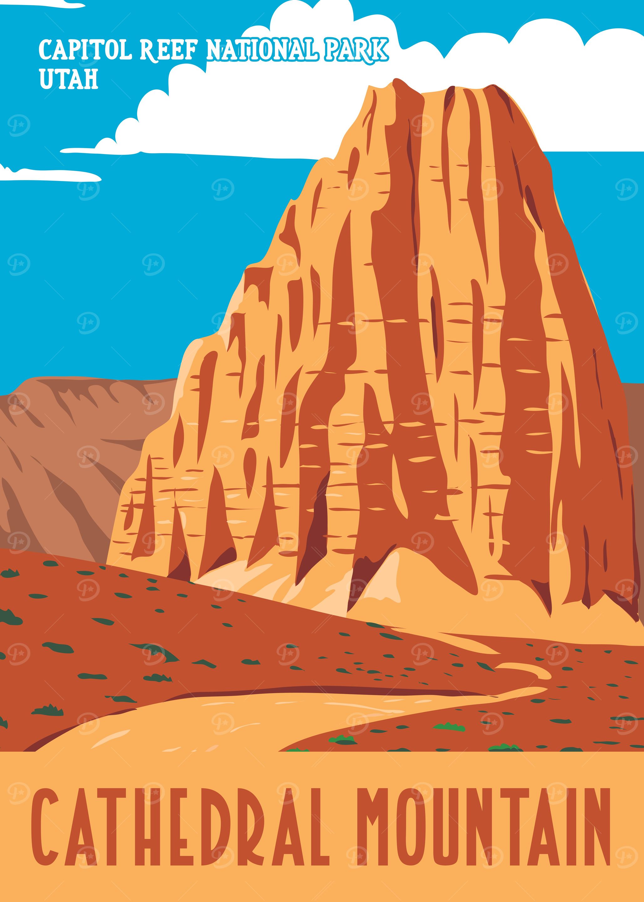 Cathedral Mountain WPA