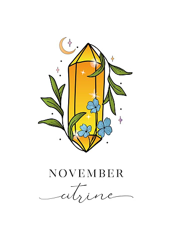 November Citrine