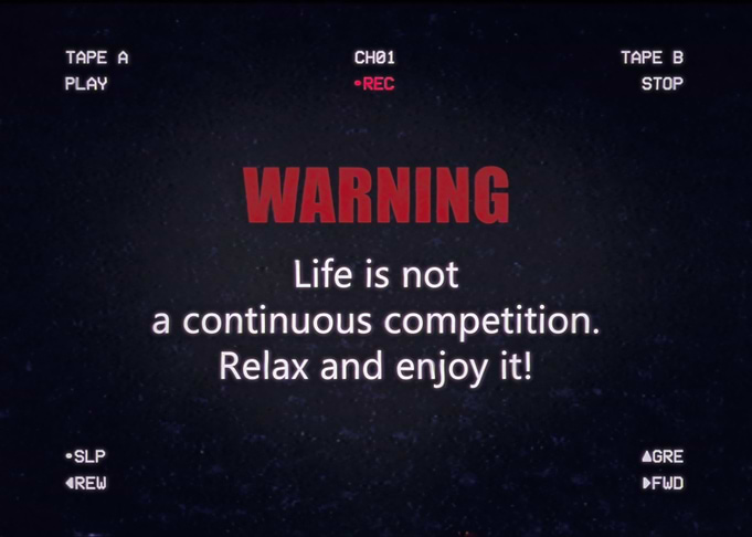 VHS warning life competiti