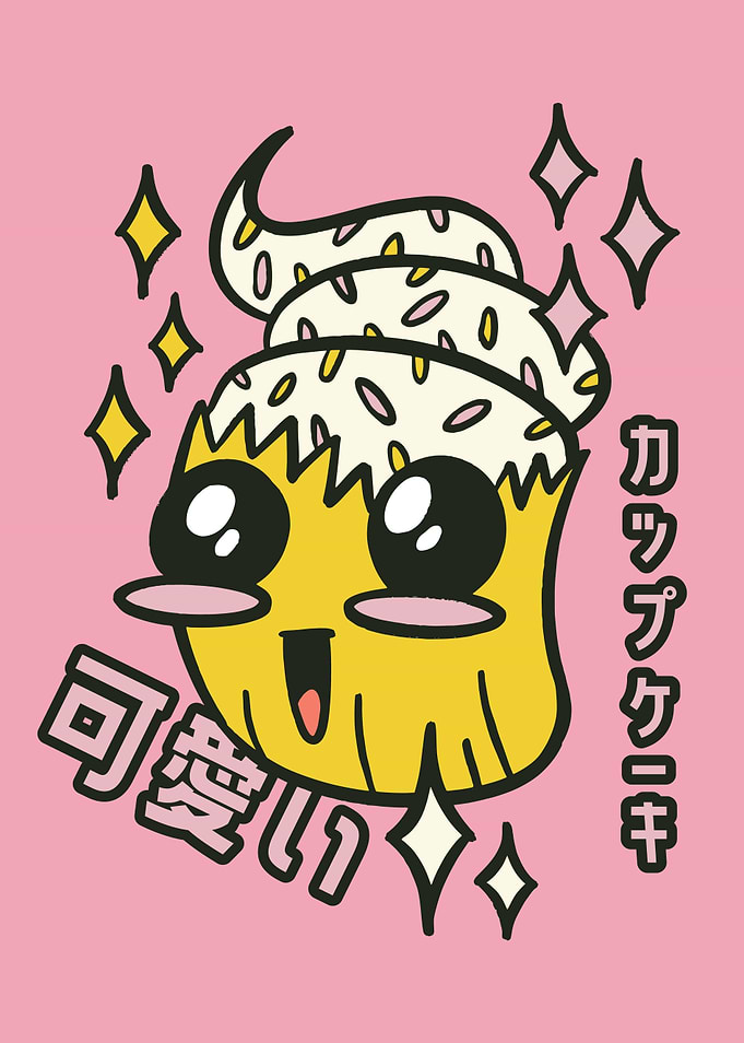 KAWAII SPRINKLE CUPCAKE