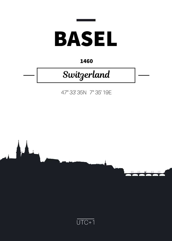 basel switzerland skyline