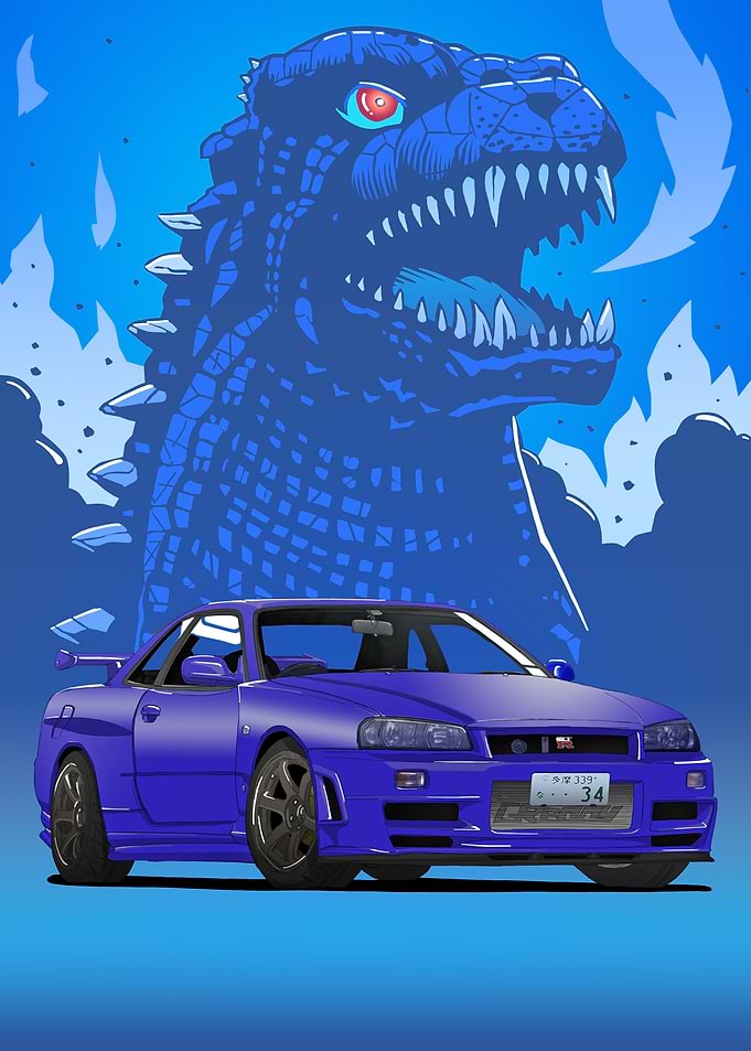 GTR R34 Nissan skyline