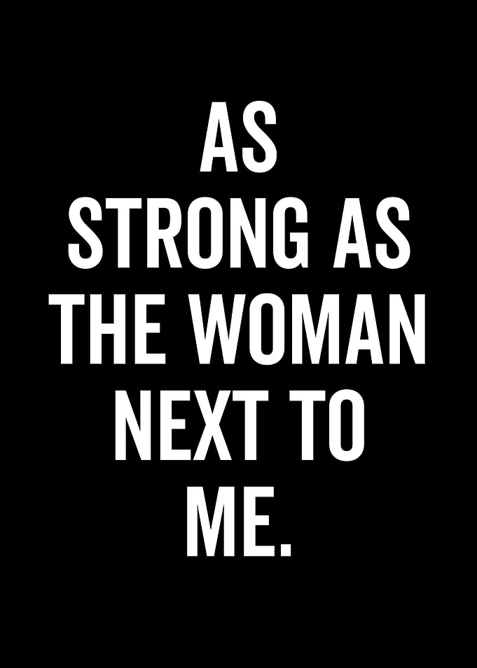 As Strong As The Woman