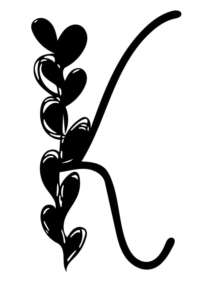 Letter K 3