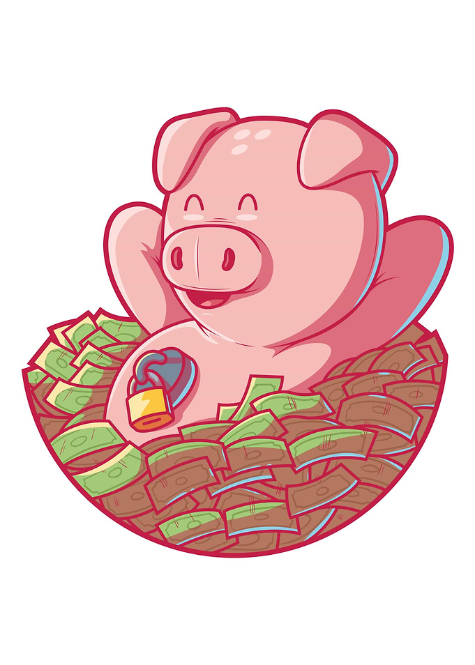 Pig With Money