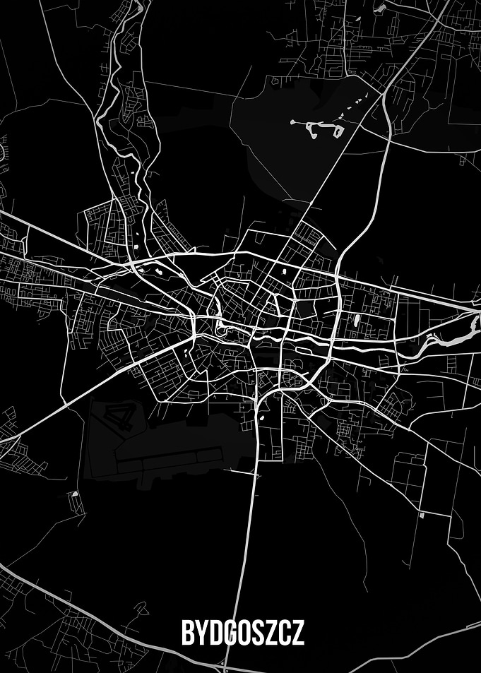 Bydgoszcz dark map
