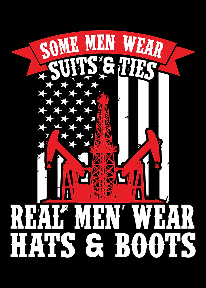 Oilfield Worker Oilman Rig